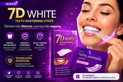 7D White™ | Dientes Más Blancos y Brillantes en Pocos Días ✨